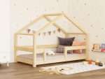 Kinderhausbett LUCKY mit 2 Sicherheitsgittern