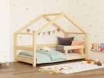 Kinderhausbett LUCKY mit Rausfallschutz