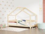 Kinderhausbett LUCKY mit 2 Sicherheitsgittern – Bild 2