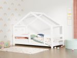 Kinderhausbett LUCKY mit 2 Sicherheitsgittern – Bild 3
