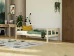 Kinder-Einzelbett FENCE aus Holz mit zwei Kopfenden