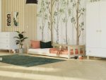 Kinder-Bodenbett FENCE mit Seitengitter