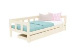Kinder-Einzelbett FENCE aus Holz mit Seitengitter – Bild 4