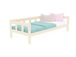Kinder-Einzelbett FENCE aus Holz mit Seitengitter – Bild 2