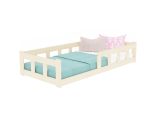 Einzel-Bodenbett FENCE für Kinder mit 2 Seitengittern – Bild 2