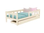 Kinder-Einzelbett FENCE aus Holz mit 2 Seitengittern – Bild 5