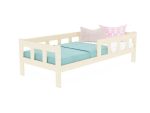 Kinder-Einzelbett FENCE aus Holz mit 2 Seitengittern – Bild 2