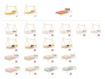 CHANGE-Set zur Verwandlung eines Tipi-Bettes in ein Einzelbett – Bild 4