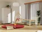 Kinder-Einzelbett POPPI aus Holz mit Sicherheitsgitter – Bild 5