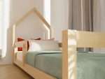 Kinder-Einzelbett POPPI aus Holz mit Sicherheitsgitter – Bild 3