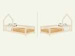 Kinder-Einzelbett POPPI aus Holz mit Sicherheitsgitter – Bild 9