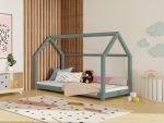 Kinder-Hüttenbett TERY – Montessori-Holzhausbett – Bild 15