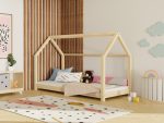 Kinder-Hüttenbett TERY – Montessori-Holzhausbett