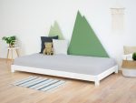 Einfaches Kinderbodenbett TEENY aus Holz – Bild 2