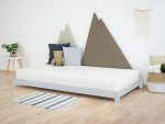 Einfaches Kinderbodenbett TEENY aus Holz – Bild 3