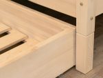 BUDDY Unterbett-Schublade aus Holz auf Rollen mit vollständigem Boden – Bild 20
