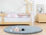 Luftiges Musselin-Bettdach für Kinder mit Seitenschutz – Bild 7