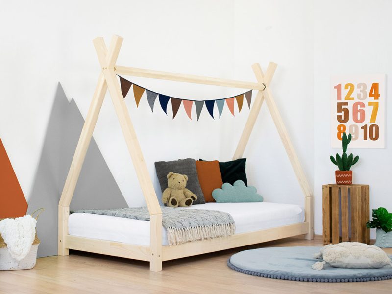 Kinder Tipi-Bett NAKANA aus Holz