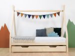 Kinder Tipi-Bett NAKANA aus Holz – Bild 3