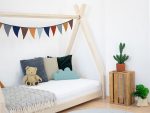 Kinder Tipi-Bett NAKANA aus Holz – Bild 4