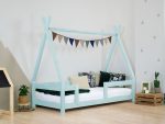 Kinder Tipi-Bett NAKANA aus Holz mit festem Rausfallschutz – Bild 15