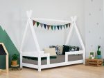 Kinder Tipi-Bett NAKANA aus Holz mit festem Rausfallschutz – Bild 7