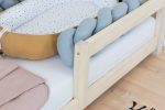 Kinder Tipi-Bett NAKANA aus Holz mit festem Rausfallschutz – Bild 3