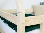 Kinder Tipi-Bett NAKANA aus Holz mit festem Rausfallschutz – Bild 4