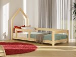 Kinder-Einzelbett POPPI mit Hauskopfteil