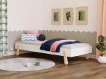 Kinder-Einzelbett NOVA 90×200 cm im skandinavischen Design
