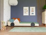 Kinderbett SPEEDY in Form eines Formelautos aus Massivholz – Bild 3