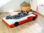 Kinderbett SPEEDY in Form eines Formelautos aus Massivholz – Bild 7