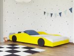 Kinderbett DRIFTY in Sportwagenform aus Massivholz – Bild 4