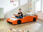 FERRARI F40 Autobett für Kinder aus Massivholz 80x160 cm