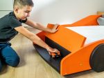 FERRARI F40 Autobett für Kinder aus Massivholz 80x160 cm – Bild 7