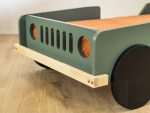Auto-Bett BEEP in Jeep-Form aus Massivholz 80x160 cm – Bild 5