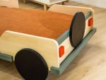 Auto-Bett BEEP in Jeep-Form aus Massivholz 80x160 cm – Bild 6