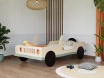 SAFARI Autobett in Jeep-Form aus Massivholz 80x160 cm – Bild 7