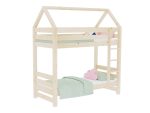 ALPY Haus-Etagenbett mit Leiter – 90x200 cm – Bild 5