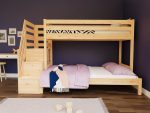 3-Personen-Etagenbett ARARAT mit Stauraumtreppe – Bild 9