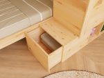 ALPY Haus-Etagenbett mit Stauraumtreppe – Bild 9