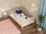 Niedriges Kinderbett BOBY aus Holz mit Kopf- und Fußteil – Bild 2