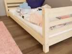 Niedriges Kinderbett BOBY aus Holz mit Kopf- und Fußteil – Bild 3