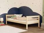 Erhöhtes Kinderbett BOBY aus Holz mit Kopf- und Fußteil – Bild 3