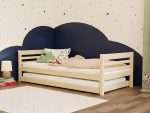 Erhöhtes Kinderbett BOBY aus Holz mit Kopf- und Fußteil – Bild 2