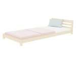Niedriges Kinderbett NODY mit Kopfteil – Bild 3